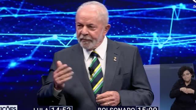 Lula Agradece a BANDA no Debate Presidencial