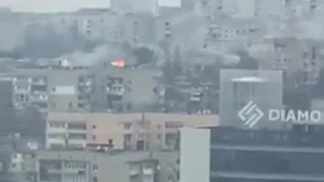Russia is shooting at Kharkov "hail". 28.02.2022.