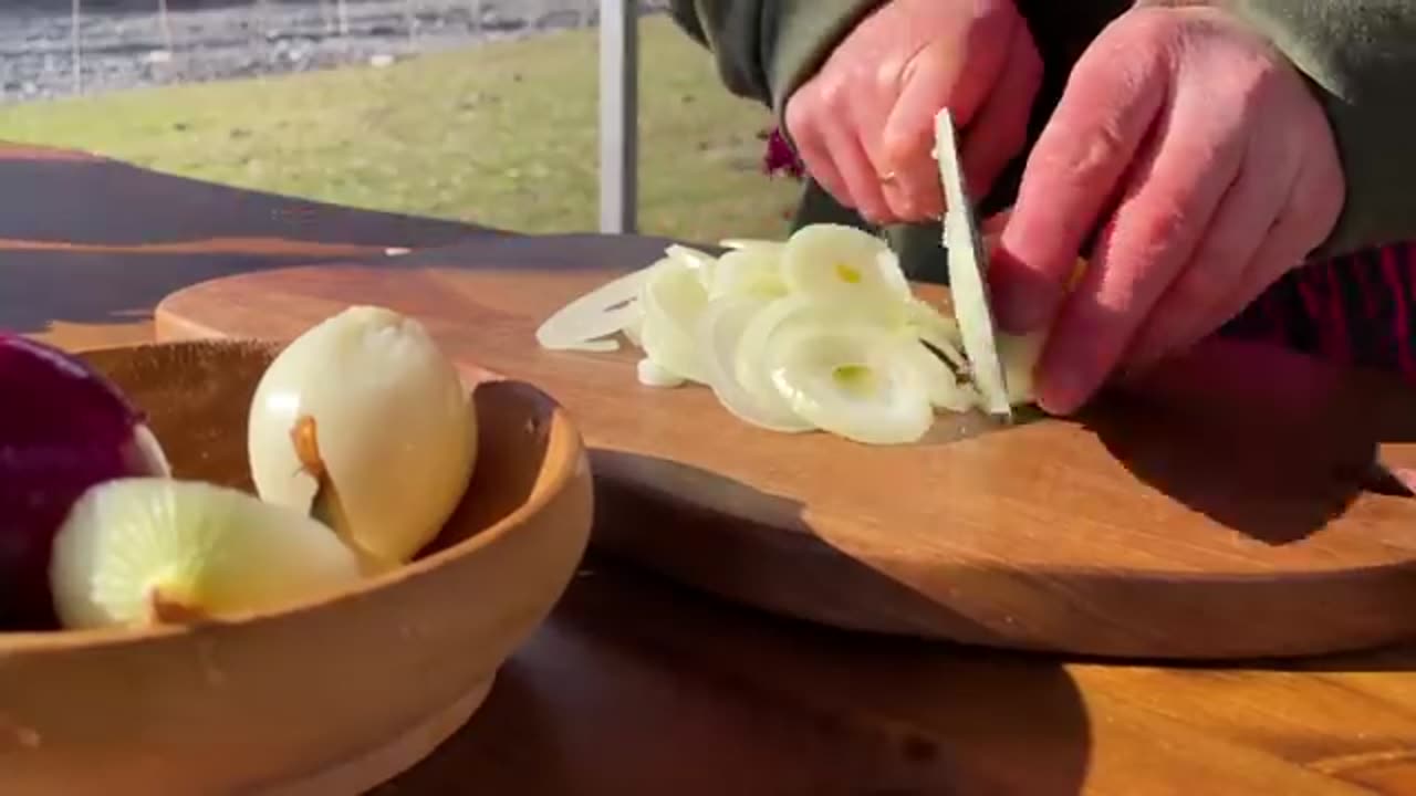 Tender LAMB TESTICLES Kebab on a Сampfire | Faraway Village Family