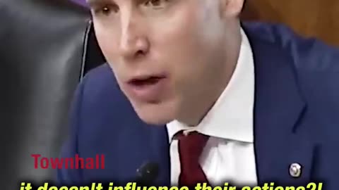 "Then why did YOU sell YOURS?!" Hawley CATCHES Biden's Energy Secretary defending corruption