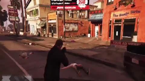 GTA V Gameplay in Resident Evil