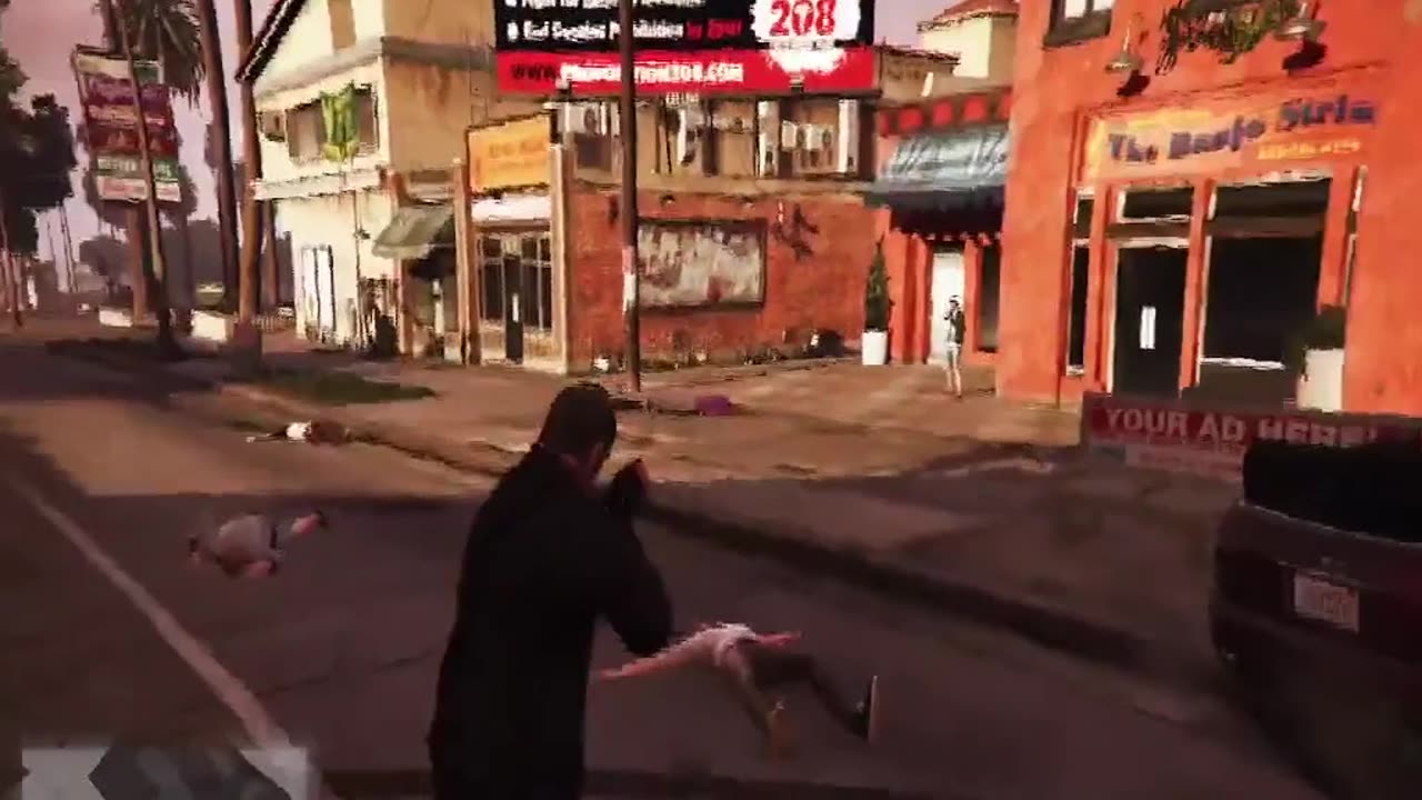 GTA V Gameplay in Resident Evil