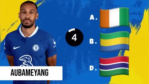 GUESS WHICH COUNTRY EACH PLAYER REPRESENTS