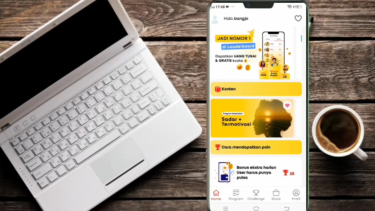 DARI LANGKAH JADI UANG #imove #aplikasipenghasiluang #uangonline #uanggratis