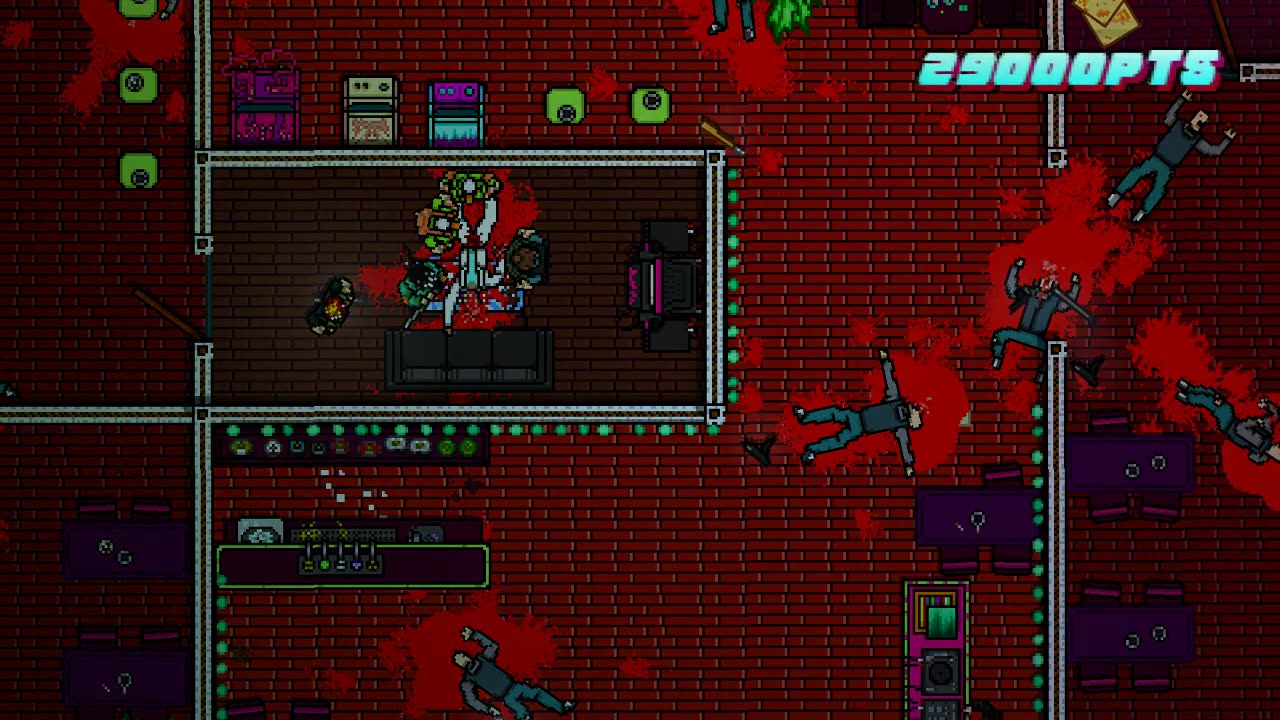 Hotline Miami 2： Henchman's Storyline {+Hard Mode Full Combos} [t8CYeXRF8EI]