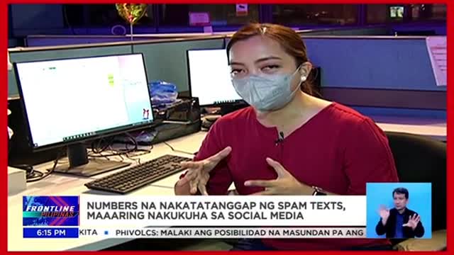 Spam text messagesginagamit ng ilang。scammers paramakapanloko