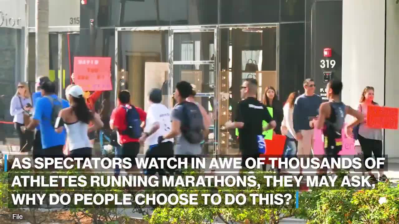 Why do people run marathons