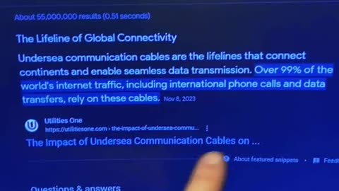 WORLDS SUBMARINE CABLE MAP