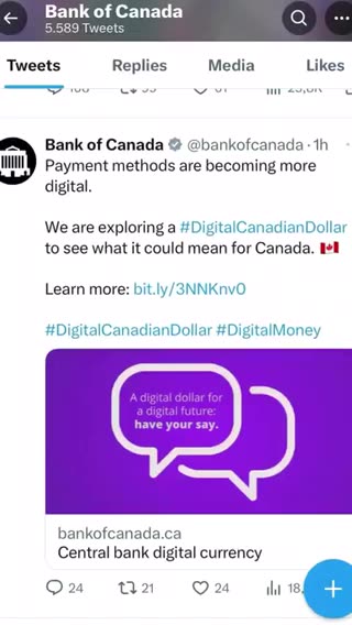 Bank of Canada CBDC