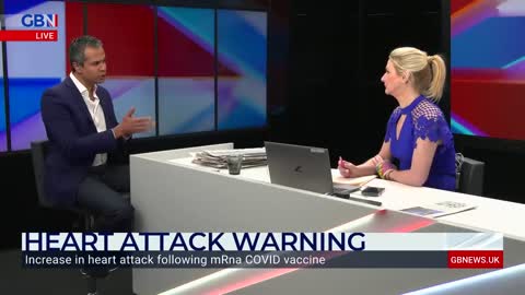 Covid: Report reveals increase in risk of heart attack following the mRNA COVID vaccine