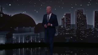 President Joe Biden Visits Jimmy Kimmel Live