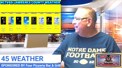 NCTV45 LAWRENCE COUNTY 45 WEATHER SUNDAY OCT 27 2024