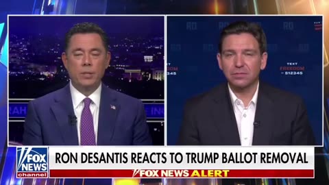 DeSantis on Maine Kicking Trump Off The Ballot: Opens Pandora's Box..