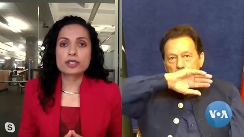 Lahore: Chairman PTI Imran Khan's special conversation with Sarah Zaman on Voice of America