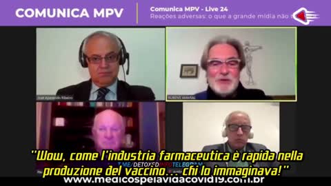 Dr. Rubens Azevedo : Queste non sono reazioni avverse, ma a favore di un piano di genocidio mondiale