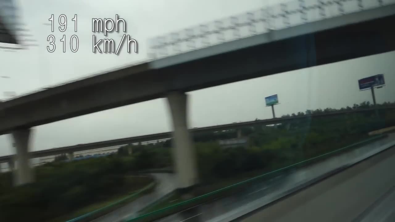 Maglev the world fastest train