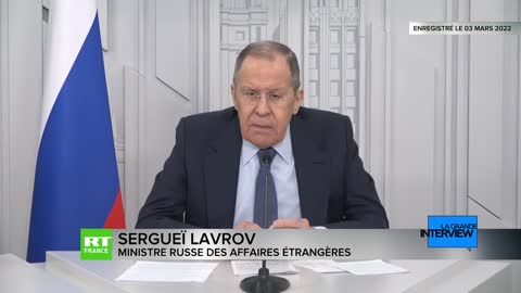 La Grande Interview - Sergueï Lavrov