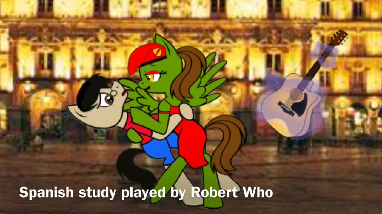 Me and Zoey Dancing (Spanish study)