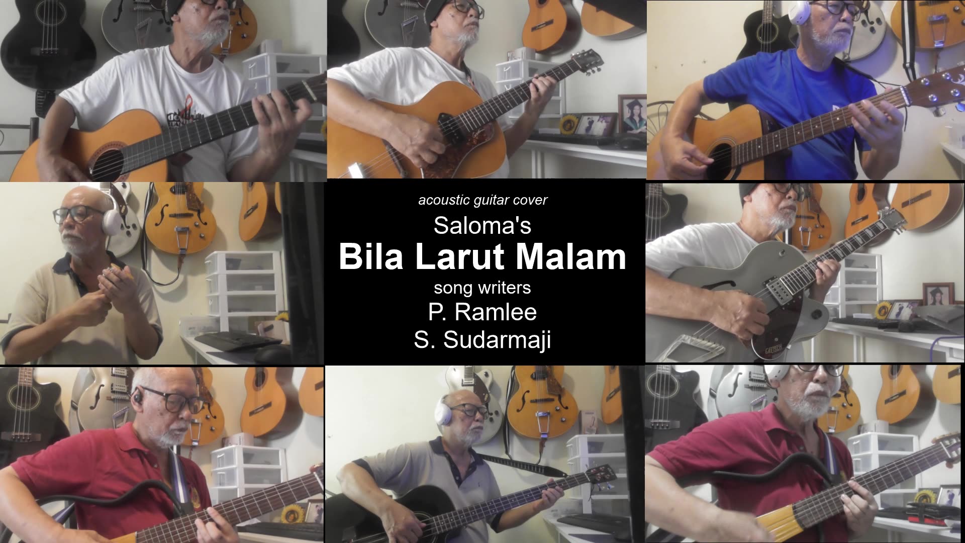 Guitar Learning Journey: Salomas Bila Larut Malam cover - instrumental