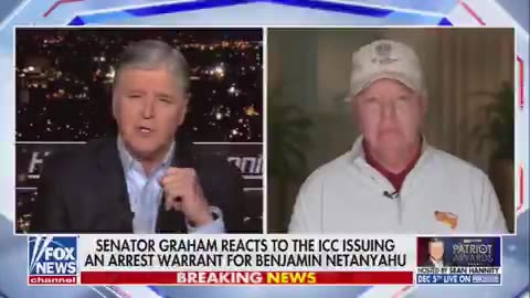 Graham: So to any ally, Canada, Britain, Germany, France, if you try to help the ICC