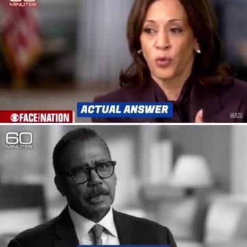 60 Minutes’ FRAUDULENT interview with Kamala Harris