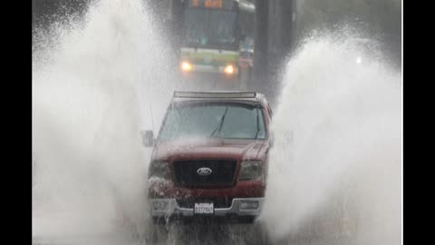 A “bomb cyclone” and further flooding in California