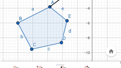 Using Geogebra to Translate a polygon