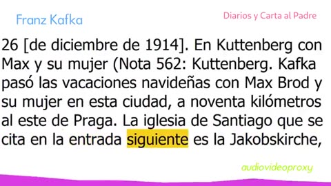 Franz Kafka - Diarios y Carta al Padre 5/8