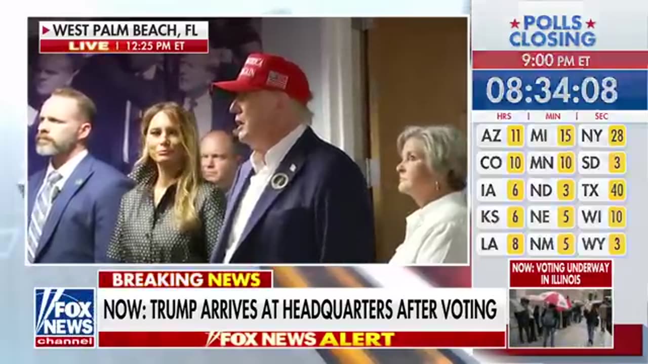 Trump thanks staff after voting in Florida_ 'Let's see if we can close it out'