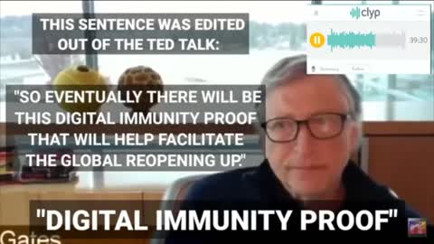 Bill Gates and the digital vaccine passport (2/2020)