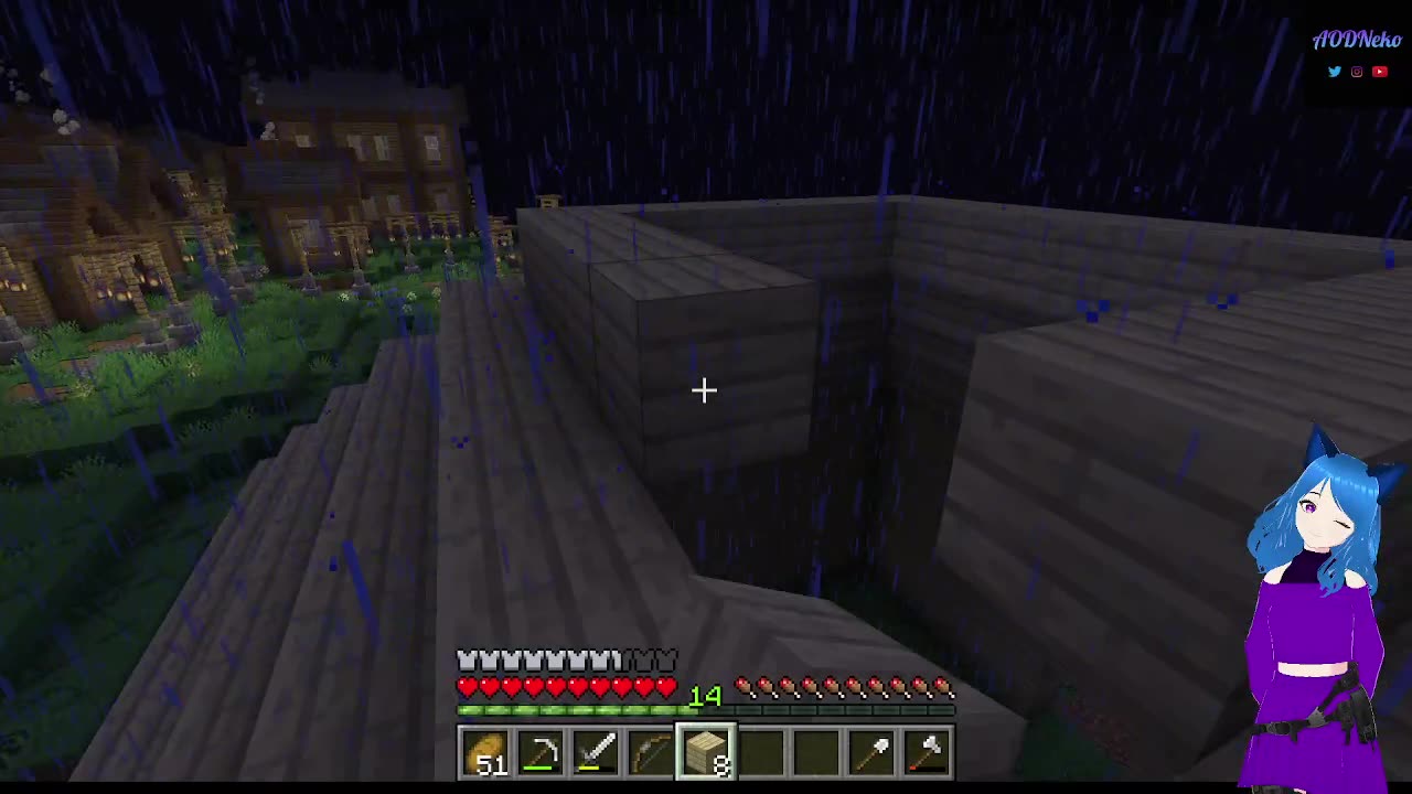 Minecraft The Fog mod! Stay back Herobrine!!!