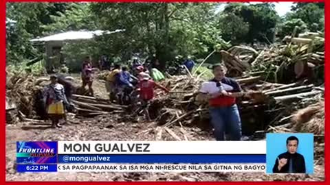 llang tulay, kalsadasaMaguidanao, nawasak ngBagyong Paeng