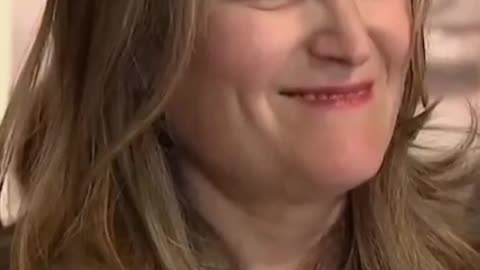 Chrystia Freeland's Reaction to ANOTHER Question