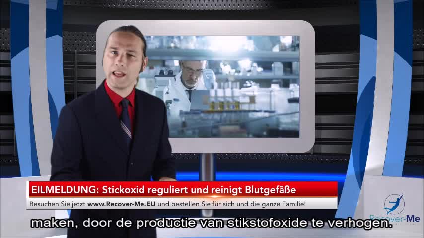 Stikstofmonoxide helpt uw bloeddruk goed te houden. Lees over Recover-Me