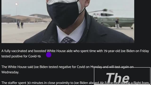 Rona Positive Whitehouse Aide Was Around JB All Day