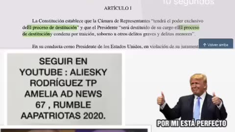 BIDEN— PROCESO DE DESTITUCIÓN