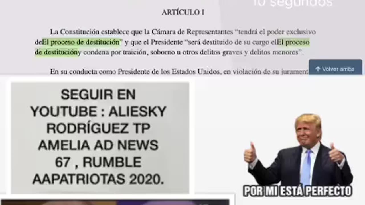 BIDEN— PROCESO DE DESTITUCIÓN
