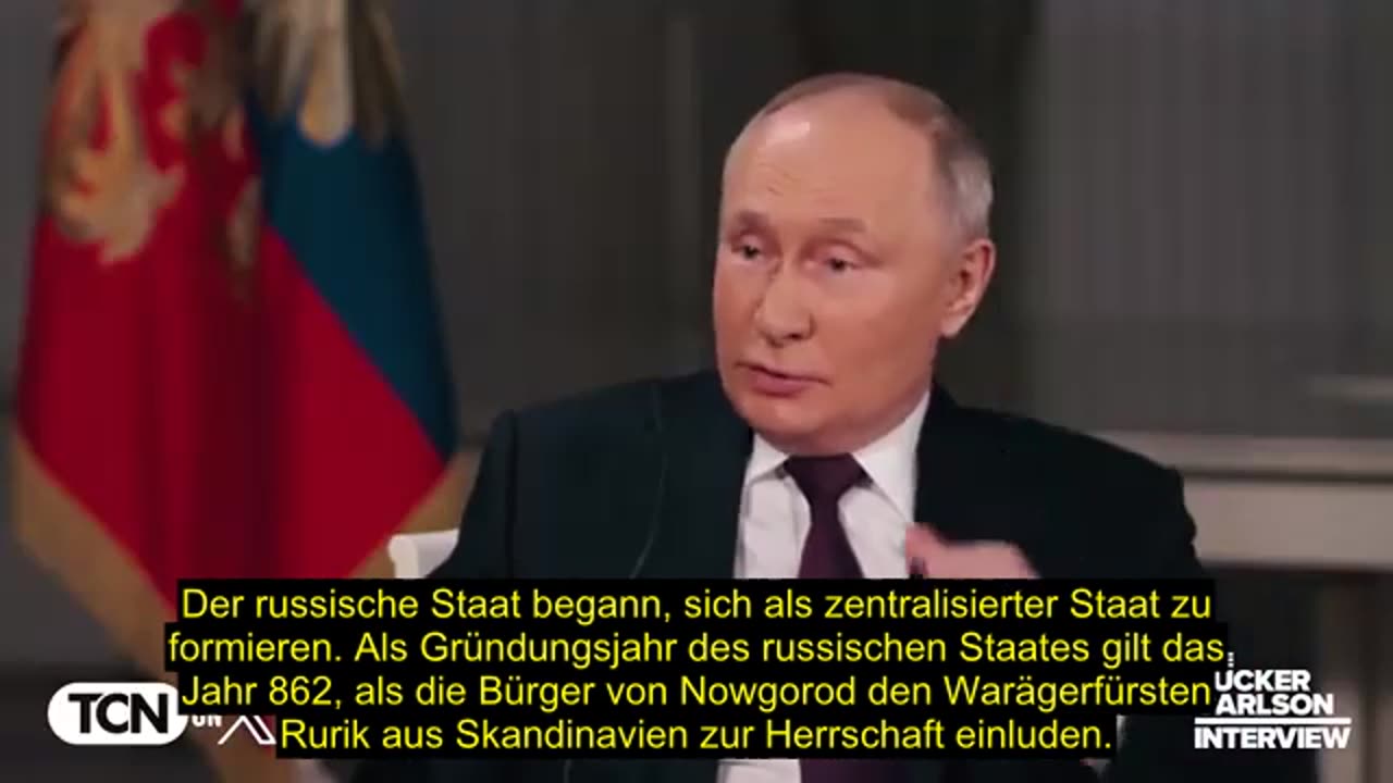 Interview Tucker Carlson mit Wladimir Putin