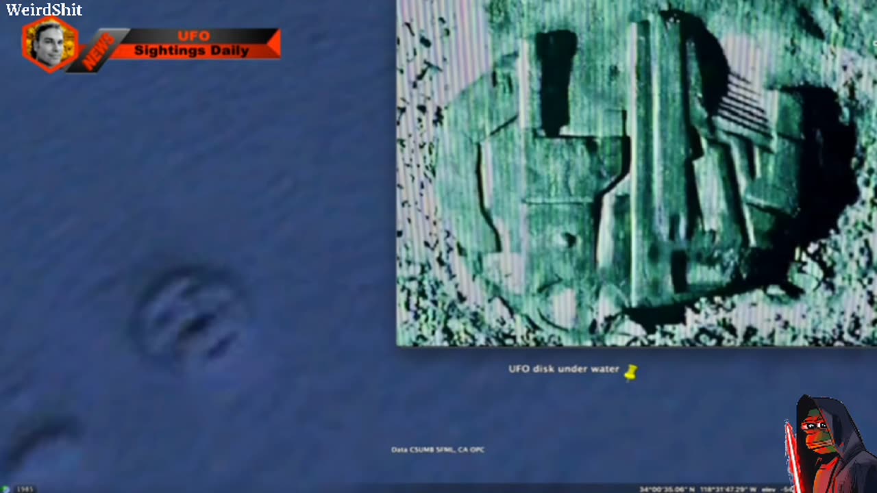 Another Baltic Sea UAP Off Santa Monica California~Google Map UFO Sighting News’