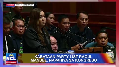 Kabataan Partylist Raoul Manuel, napahiya sa kongreso