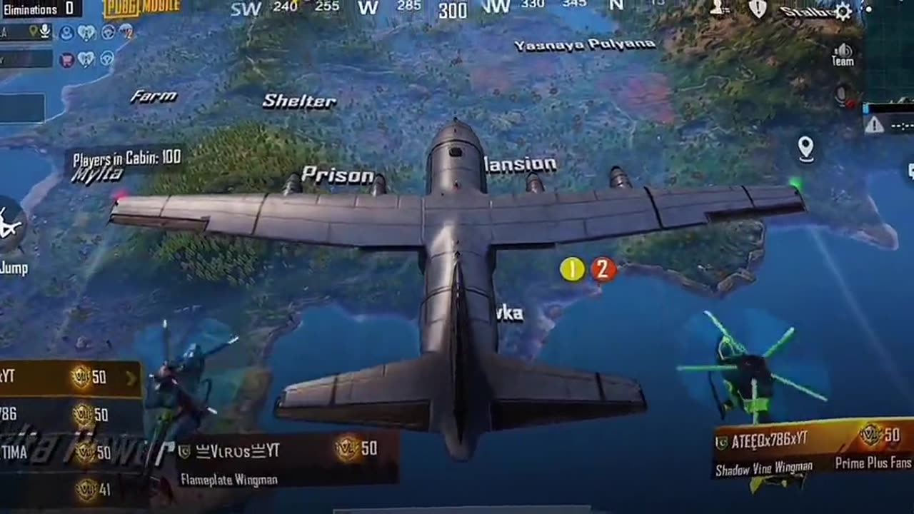 Pubg mobile 1VS4 ON LIVE STREAMERS#PUBGMOBILE