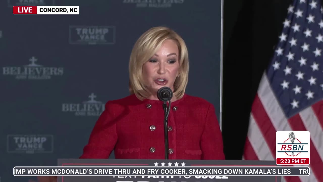 FULL SPEECH: Pastor Paula White Delvers Remarks in Concord, NC - 10/21/24