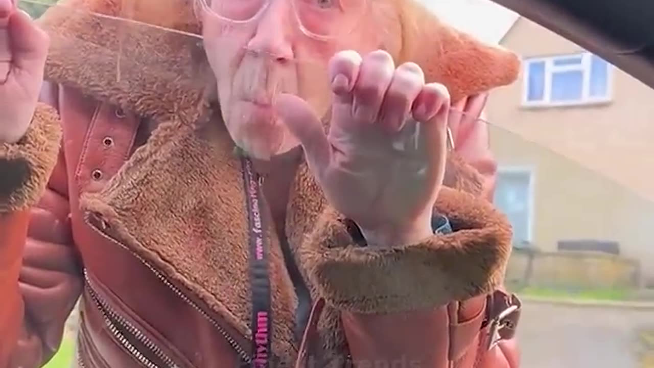 Crazy old British lady wants to use your phone