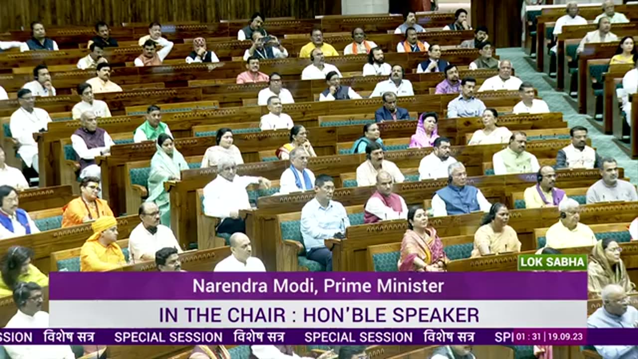 PM MODI!! Parliament special session