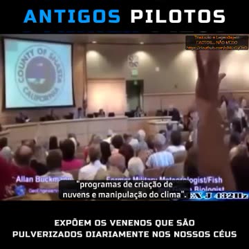 🔥💥ANTIGOS PILOTOS EXPÕEM OS TÓXICOS QUE SÃO PULVERIZADOS DIARIAMENTE NOS NOSSOS CÉUS🔥💥