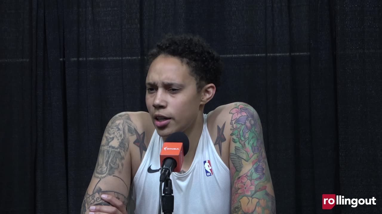 Brittney Griner full press conference after 1st WNBA game back