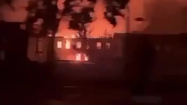 A mass night strike with the Shahed drones on Belaya Tserkov