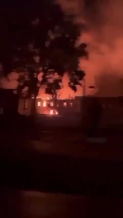 A mass night strike with the Shahed drones on Belaya Tserkov