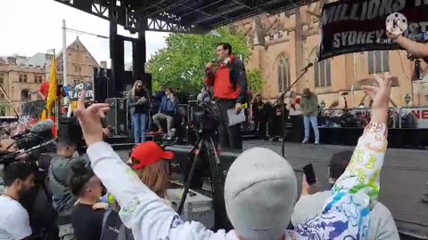 AustraliaOne Party - Millions March Speech by Riccardo Bosi