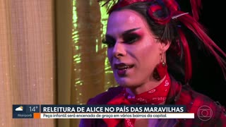 Show Drag Queen para crianças de 6 anos.